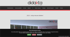 Desktop Screenshot of didakta.be